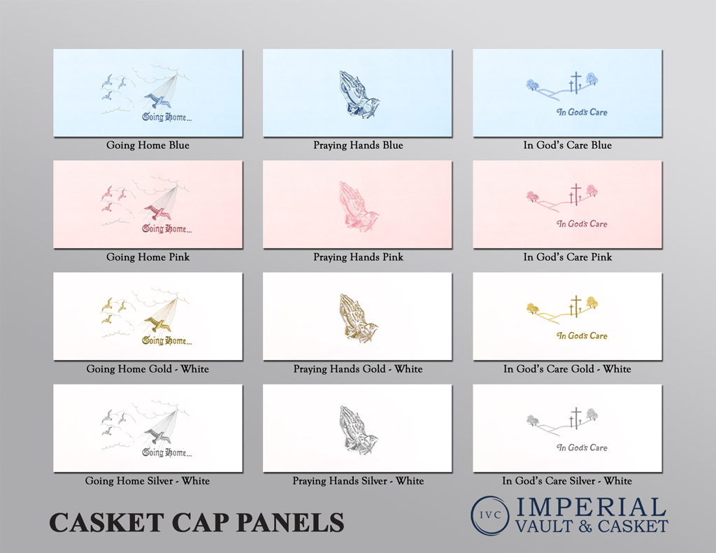 Casket Cap Panels